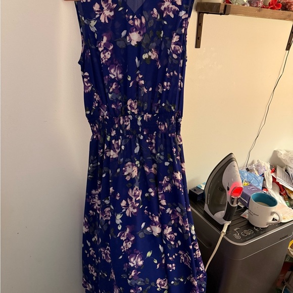 Nanette Lepore Blue Halter Sundress  Sleeveless - Picture 2 of 7